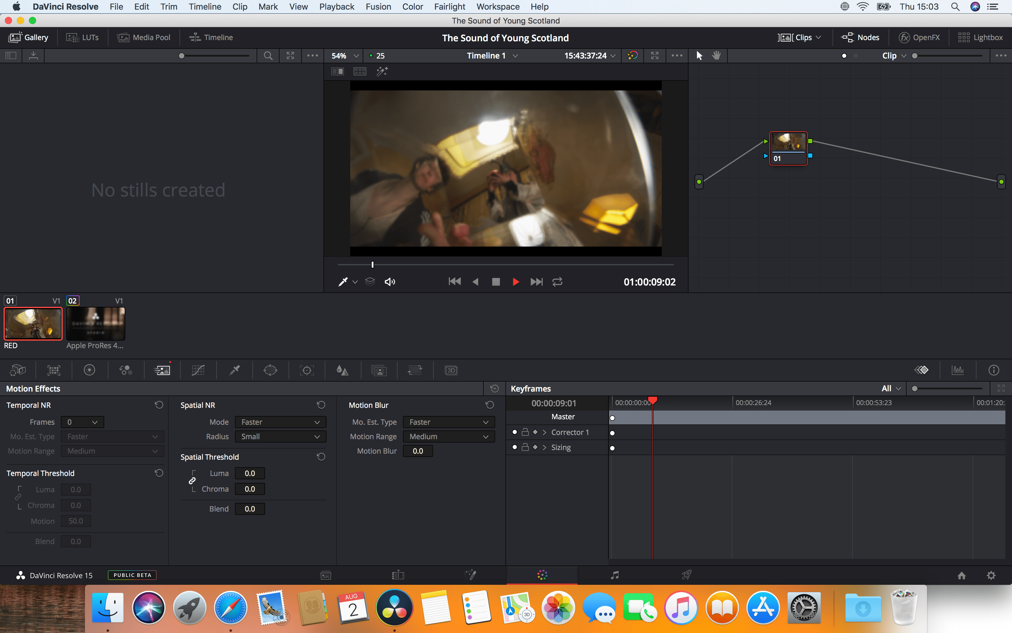6K Red With eGPU - playback